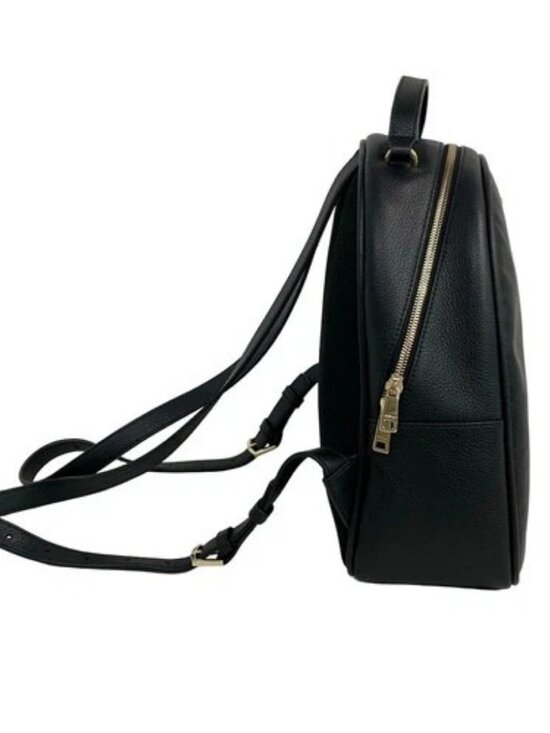 FURLA - Black Leather Backpack main image 9
